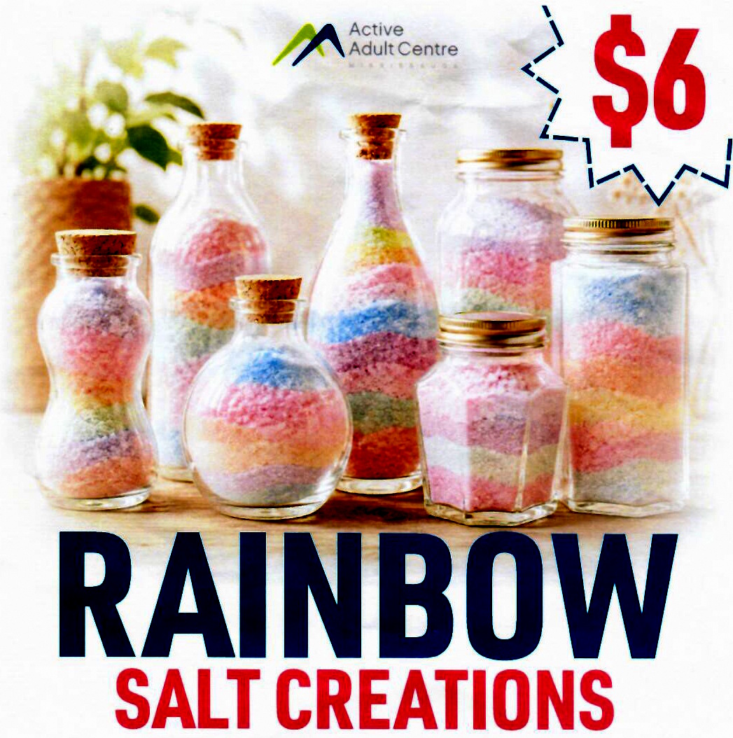 Rainbow Salt Creations image source: AACM